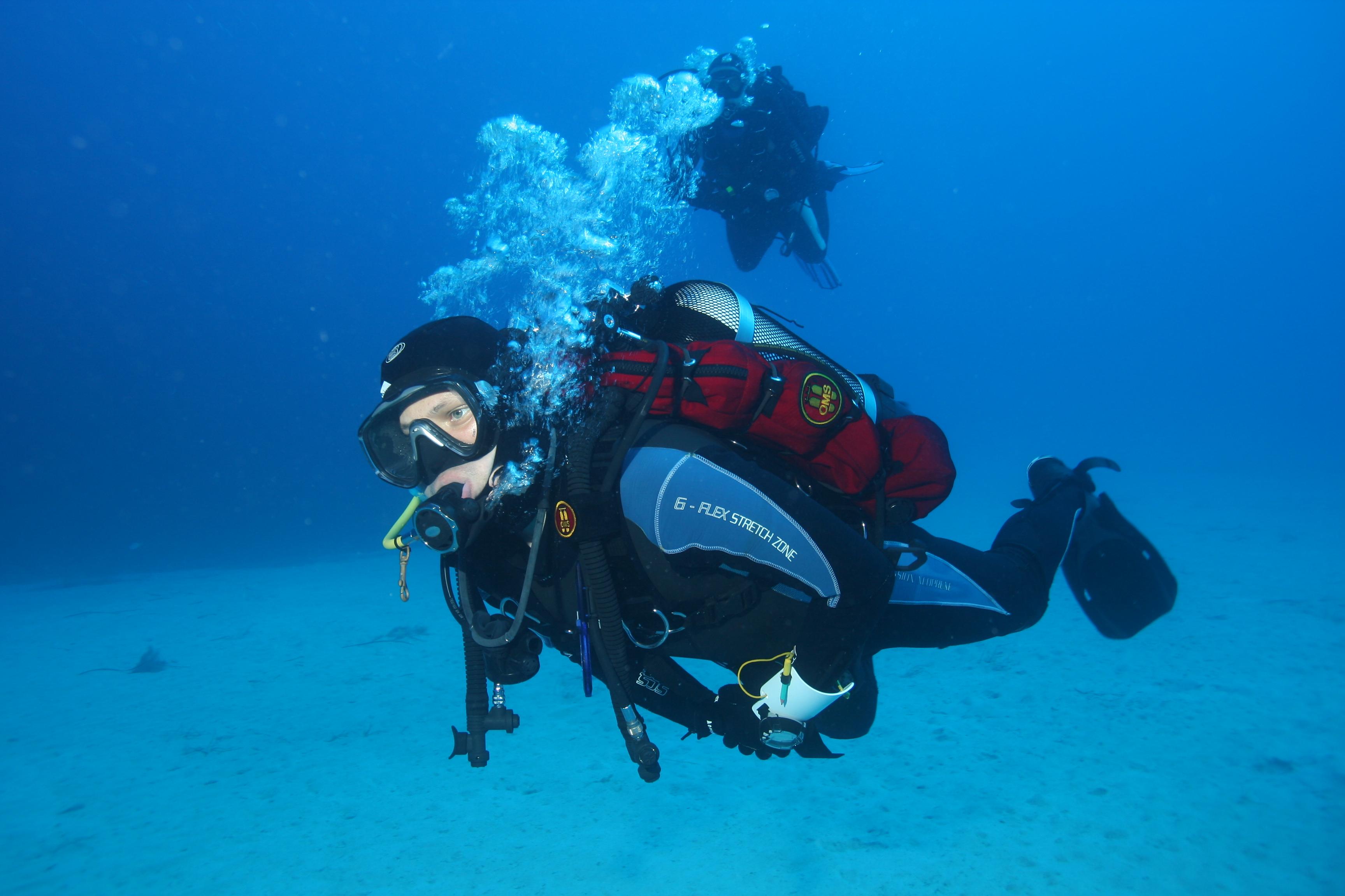 Процес обучения подводному дайвингу